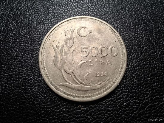Турция 5000 лир 1994
