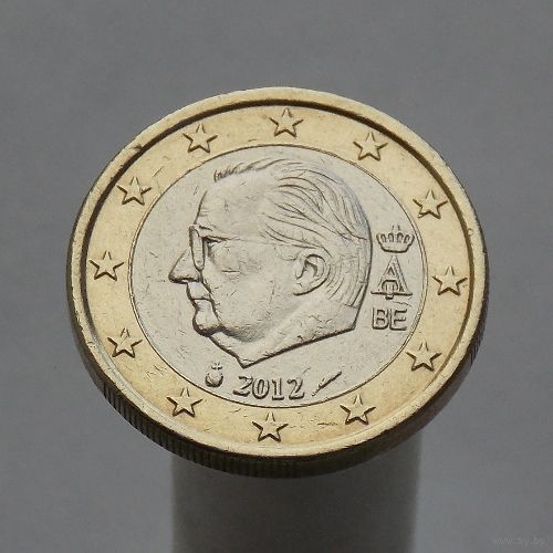 Бельгия 1 евро 2012 ( 3-й тип )