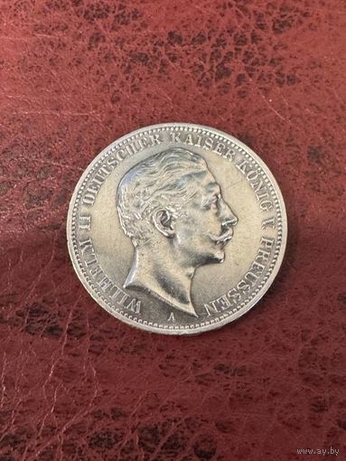 1912 г. 3 марки Пруссия