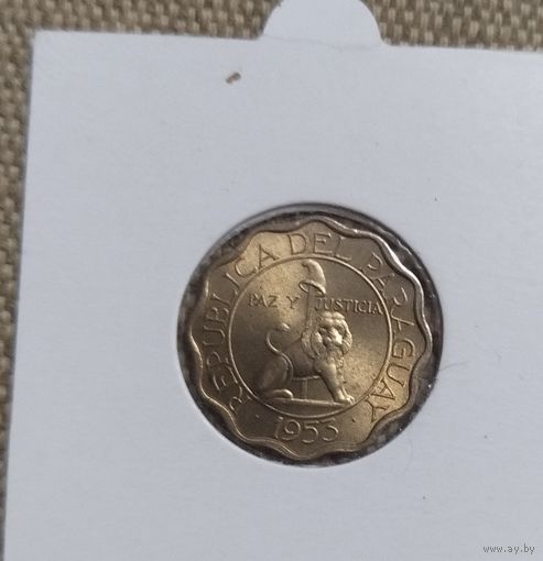 Парагвай 15 сентимо 1953