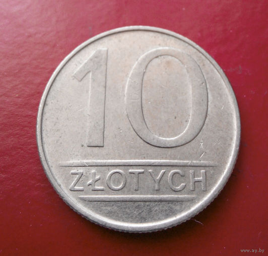 10 злотых 1988 Польша #01