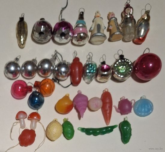 Набор елочных мини игрушек Малютка #5-72