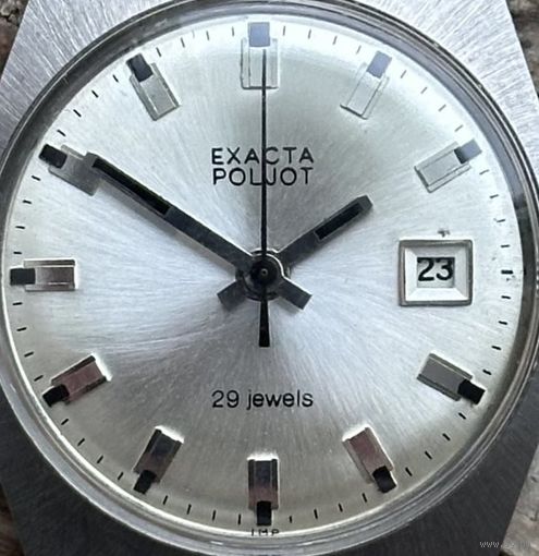 Куплю ЦИФЕРБЛАТ к часам Exacta Полёт 29 камней и к Золотому ЛУЧУ 2209 (диаметр чуть меньше чем у позолоченного)"