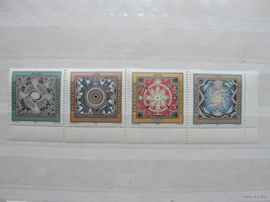 Продажа коллекции с 1 рубля! Почтовые марки Лихтенштейна.