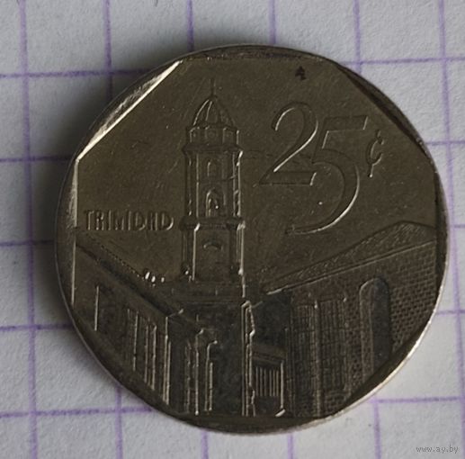 Куба 25 сентаво, 1994 (1-4-47)