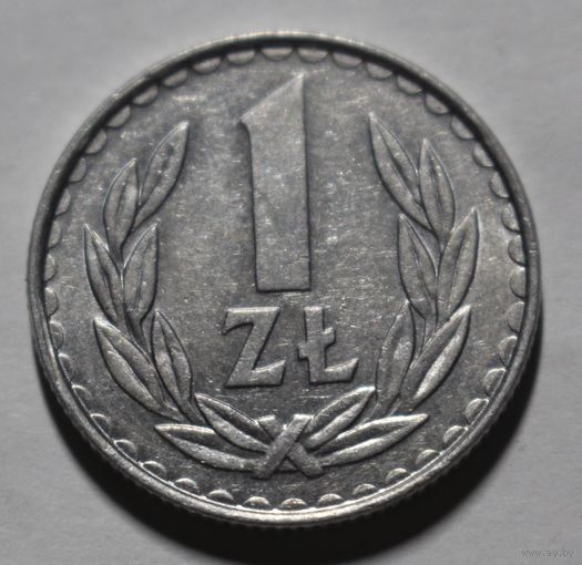 Польша, 1 злотый, 1987 год