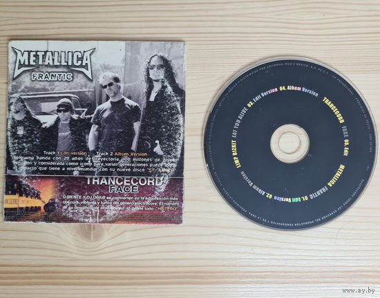 Metallica - Frantic (Promo CD, Mexico, 2003, лицензия)