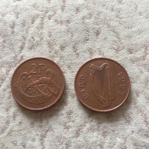 Ирландия, 2 пенса 1995