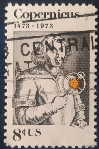 США 1973 Коперник 500л., без клея.