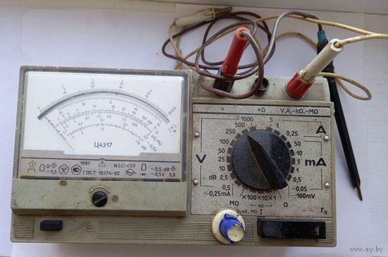 Прибор электроизмерительный Ц4317