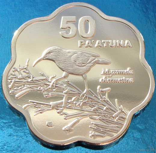 Остров Ротума. 500 паатуна 2020 год  "Птица"  Unusual