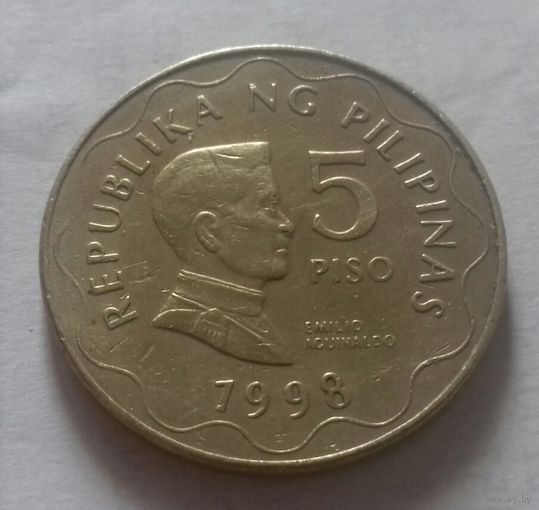 5 писо, Филиппины 1998 г.