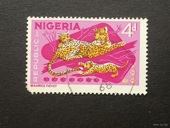 Нигерия 1965. Животные