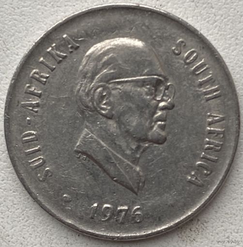 ЮАР 20 центов 1976 г. Окончание президентства Якобуса Йоханнеса Фуше