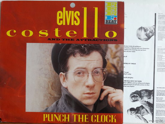 Elvis Costello And The Attractions "Punch The Clock" 1983 F.Beat Germany