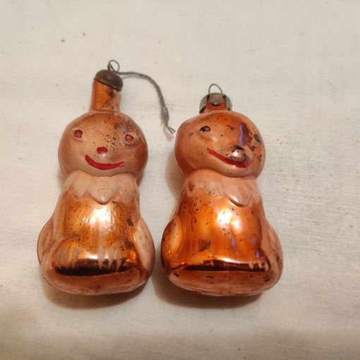 Ёлочная игрушка Лисичка одним словом 0119