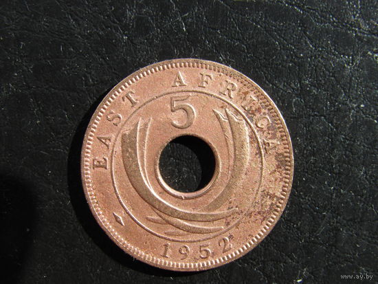 Британская Восточная Африка. 5 центов. 1952. С 20 копеек. Распродажа коллекции. Смотрите другие лоты.