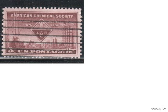 США-1951, (Мих.620), гаш. , Химия (одиночка),