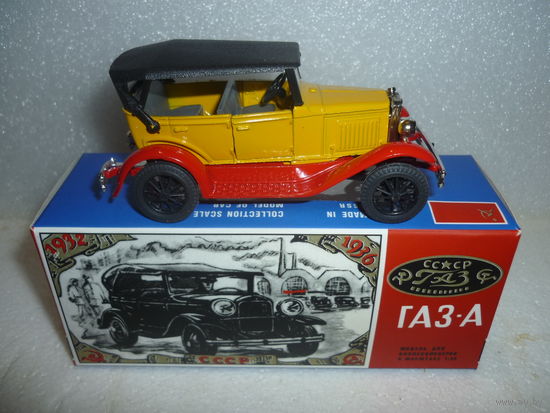 Модель авто ГАЗ А. Металл. 1:43