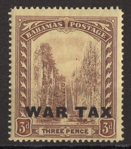 1918 Багамы ** Военный сбор, 60(Mi), Британские колонии.