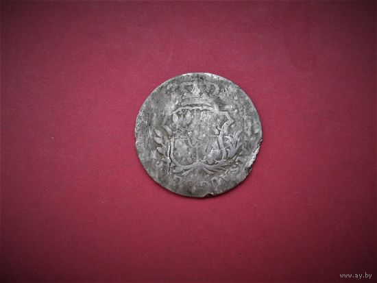 2 ГРОША 1766г. Станислав Понятовский, серебро.