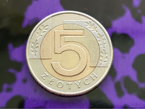 Польша. 5 злотых 1994. (3). Торг.