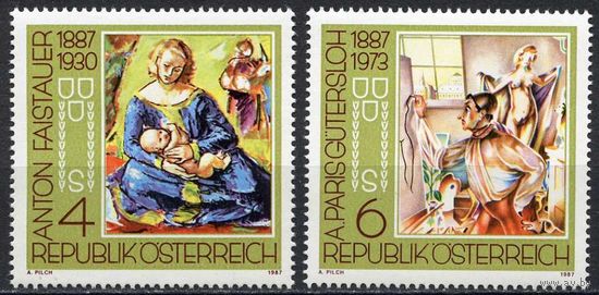 Австрия 1987 Живопись Серия 2 м. MNH (ОРЛ