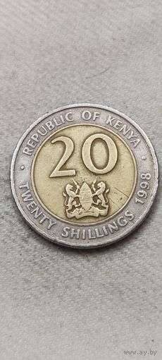 Кения 20 шиллинг 1998