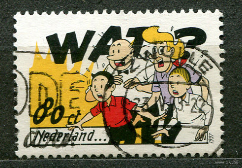 Голландский комикс. 1997. Нидерланды. Полная серия 1 марка
