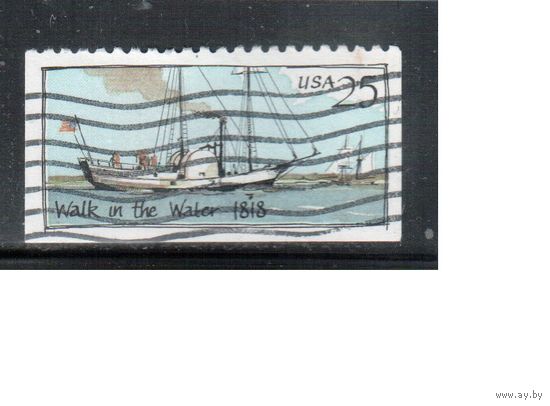 США-1989, (Мих.2035),  гаш., Флот, Корабли ,