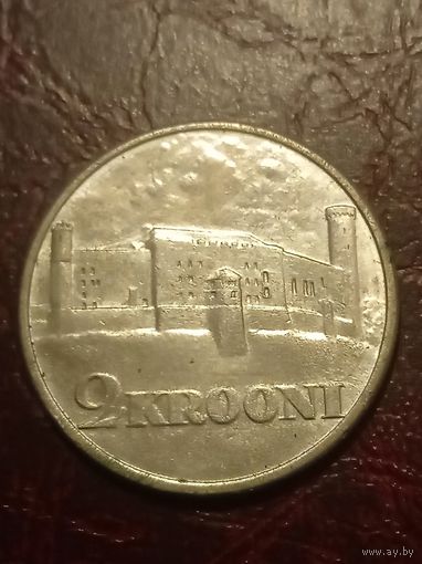 Монета 2 кроны 1930 г Эстония (старт с 1 рубля)