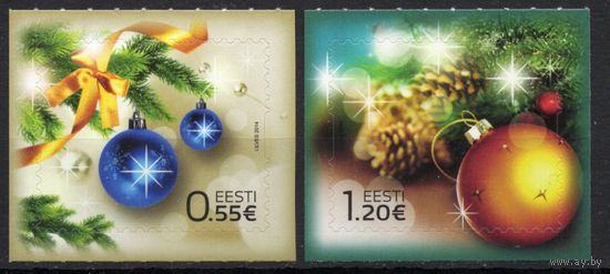 Эстония 2014. Новый год. 2 марки (579)