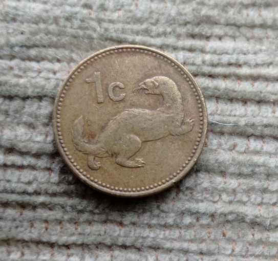 Werty71 Мальта 1 цент 1986 Корабль Ласка