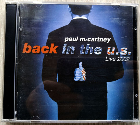 Paul McCartney. Back in the U.S. Live 2002. 2 CD.( буклет-книжка)