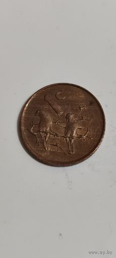 Африка 1 цент 1989