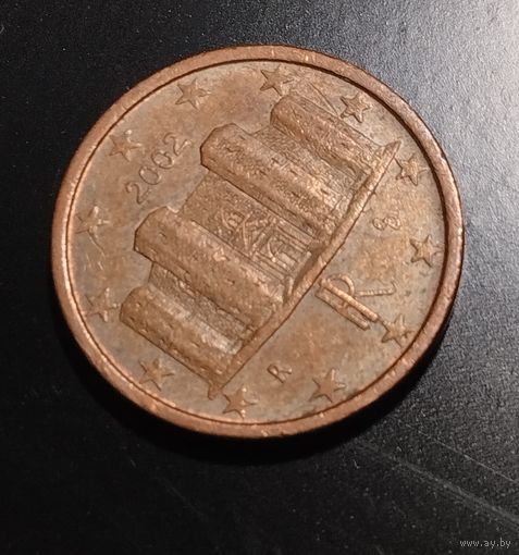 1 евроцент 2002. Италия
