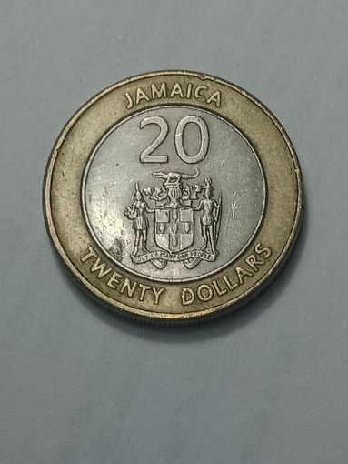 Ямайка 20 долларов 2000 года .