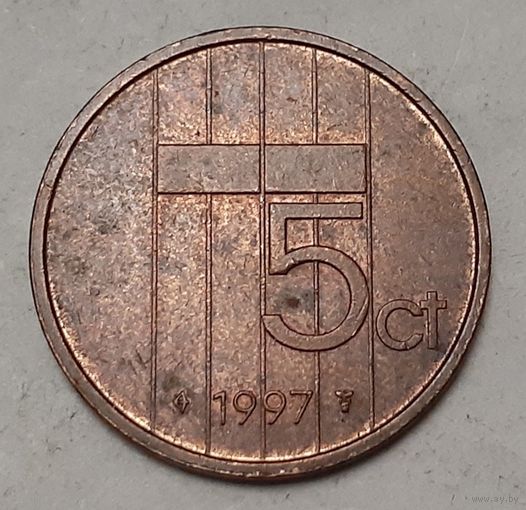 Нидерланды 5 центов, 1997 (2-9-128)
