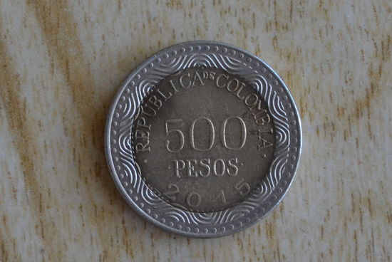 Колумбия 500 песо 2015