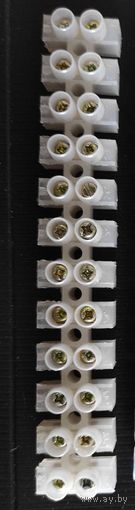 Колодка клеммная 12 клемм 14мм.кв, КЗВ-20А