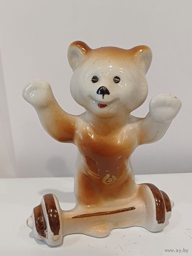 Все лоты с 1р.Мишка со штангой