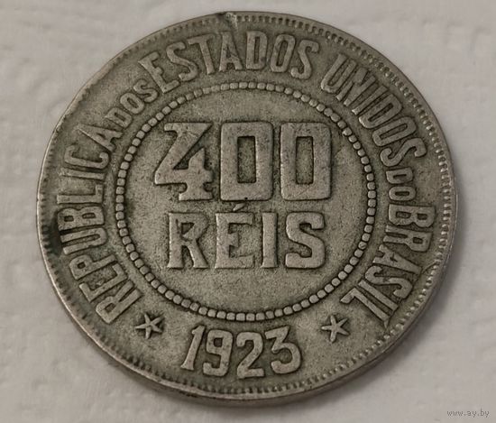 Бразилия 400 реалов, 1923 (1-1-15)