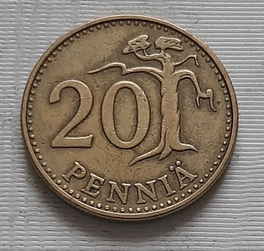 20 пенни 1963 г. Финляндия