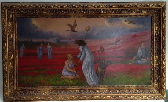 Картина Кирилл Мельник Элизиум, или Елисейские поля 2012 год 130х75 работа в каталоге