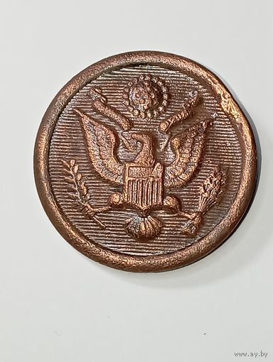 Большая пуговица Вооруженных сил США , Интервенция Первая мировая война . С рубля .