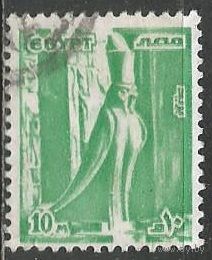 Египет. Статуя Бога Горы. 1978г. Mi#744.