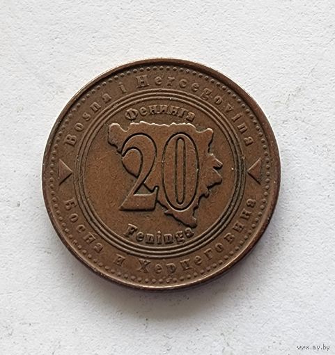 Босния и Герцеговина 20 фенингов, 2004