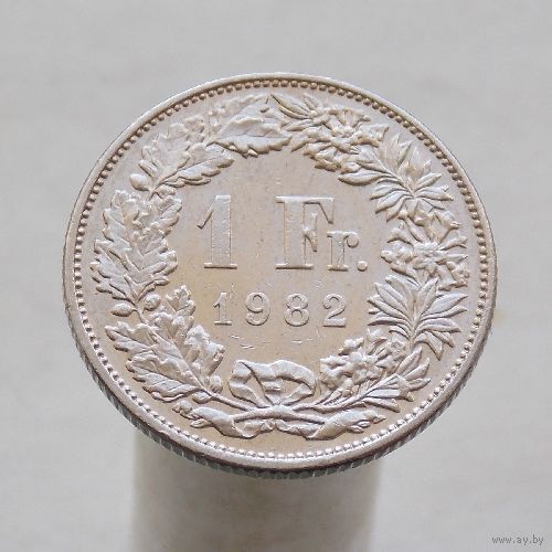 Швейцария 1 франк 1982