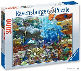 Пазлы Ravensburger(Германия) Подводный мир ,3000 элементов+специальный клей