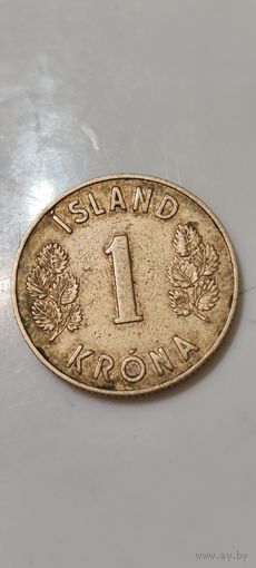Исландия 1 крона 1946
